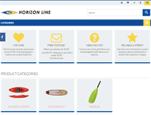 Tablet Screenshot of horizonline.com.au